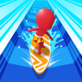 Водная гонка 3d: Музыкальная игра (Мод, Много камней)