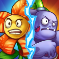 Zombie Defense - Plants War - Merge idle games (Мод, Много денег)