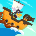 Динозаврик-Пират — игры для детей (Мод, Бесплатные покупки)
