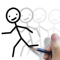 Stickman: рисовать мультики, создать мультик (Мод, Unlocked)