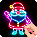 Draw Glow Christmas 2021 (Мод, Unlocked)