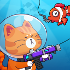 Mew Catching Fish (Мод, Бесплатные покупки)