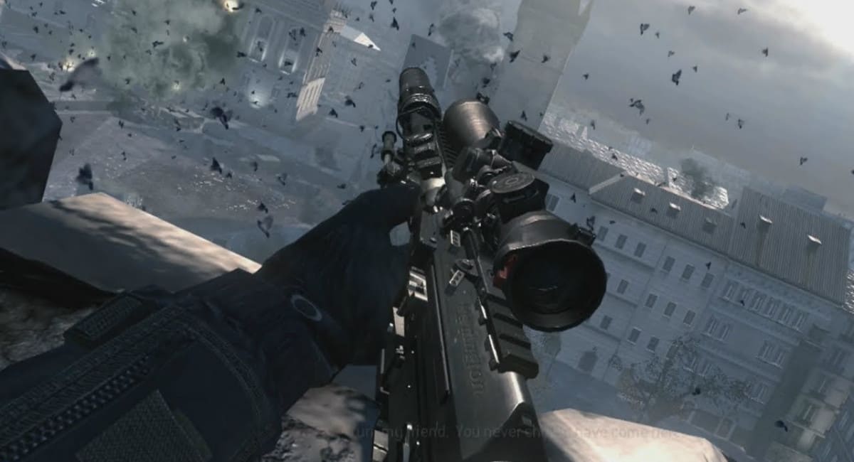 В Snipe of Duty красивые снайперы разрывают мозги бандитам