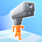 Gun Head Run (Мод, Много банкнот)