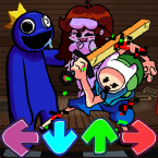 FNF vs Rainbow Friends Blue V1 (Мод, Без рекламы)