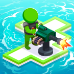 War of Rafts: Crazy Sea Battle (Мод, много денег)