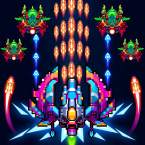 Galaxiga: Arcade Shooter (Мод, Много денег)