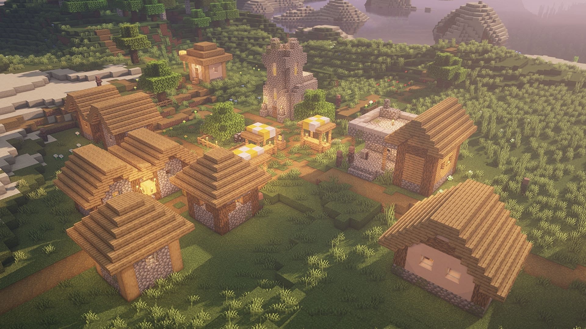 Как найти деревни в Minecraft 1.19
