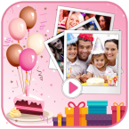 Birthday Video Maker 2023 (Мод, Unlocked)