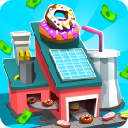 Donut Factory Tycoon Games (Мод, Много ресурсов)