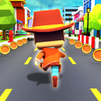 KIDDY RUN - Blocky 3D Running (Мод, Много денег)