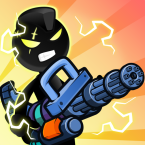 Stickman and Gun: Zombie War (Мод, Режим бога)