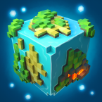 Planet of Cubes Блок Крафт (Мод, Без рекламы)