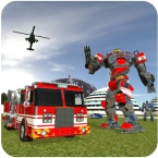 Robot Firetruck (Мод, Много очков обновления)