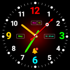 Умные неоновые цифровые часы (Мод, Unlocked)