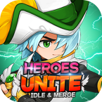 HEROES UNITE : IDLE & MERGE (Мод, слабый враг)