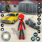 StickMan Rope Hero Spider Game (Мод, Много денег)
