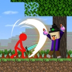 Stickman vs Craftman (Мод, Unlocked)