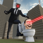 Toilet Monster Rope Game (Полная версия)