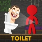Toilet vs Stickman Horror Run (Полная версия)
