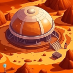 Mars colony. Idle miner empire (Полная версия)