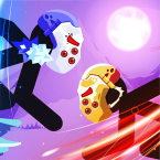 Stickman War : Defense Battle (Мод, Много бриллиантов)