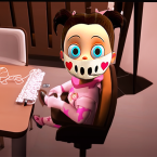 Scary Baby Pink Horror Game (Полная версия)