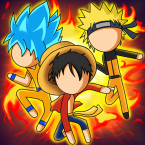 Stickman Hero Fight : All-Star (Мод, Много золота)