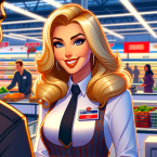 Supermarket Saler Simulator (Мод, Много денег)