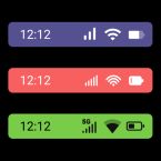 Material Status Bar (Мод, Unlocked)