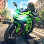 Traffic Moto Racing 2024 (Мод, Много денег)