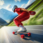 Downhill Race League (Мод, Много денег)