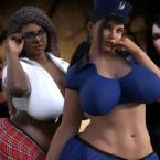 Halloween to Curvy Cougars Street (18+)