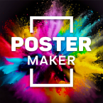 Poster Maker: дизайн плаката (Мод, Unlocked)