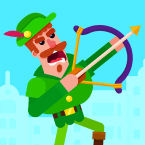 Bowmasters (Мод, Много денег)